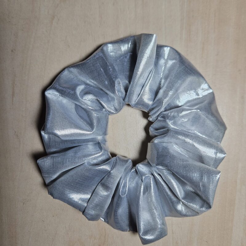 Metallic Lame Shiny Mirror Foil Silver